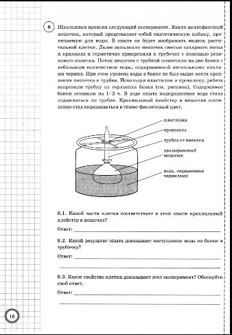 Шариков А.В., Касаткина Ю.В. ВПР ФИОКО. Биология 6 класс. Типовые задания. 25 вариантов ФГОС